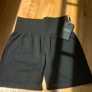 Black NVGTN shorts
